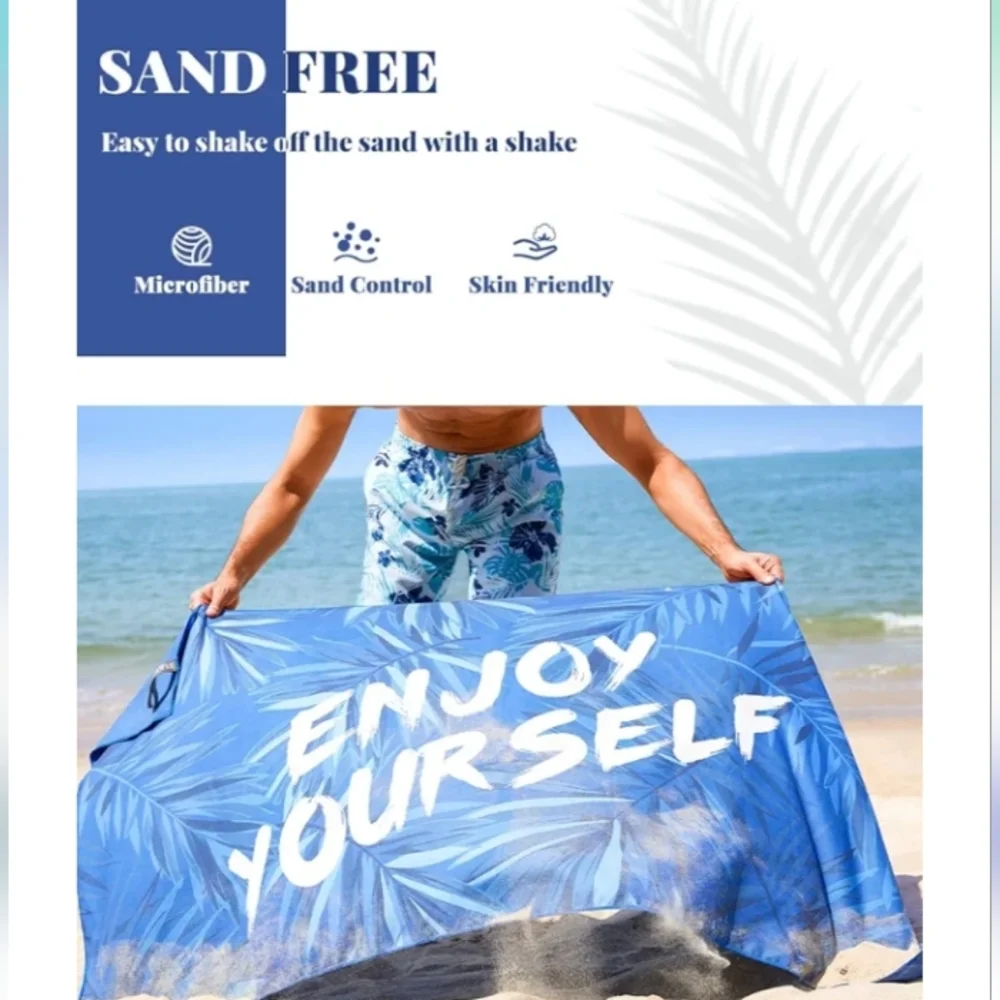 SET (2) BEACH TOWELS 🏖️